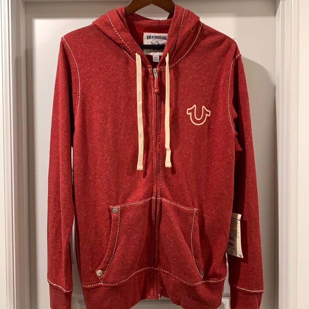 True Religion Zip Up Hoodie